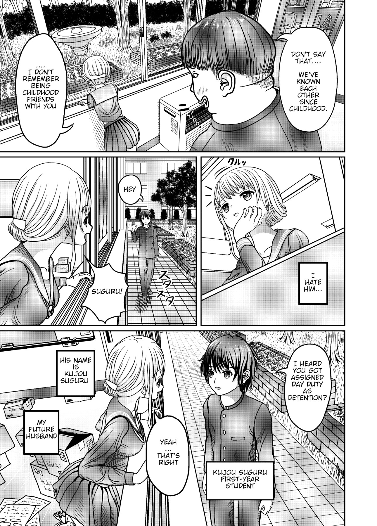 Hentai Manga Comic-NTR School Life 1-Read-3